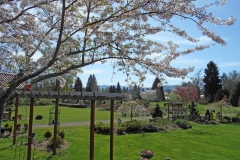 East and West Gardens from House Porch